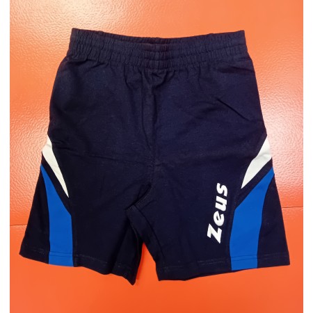 ZEUS BLUE AND WHITE SHORT 